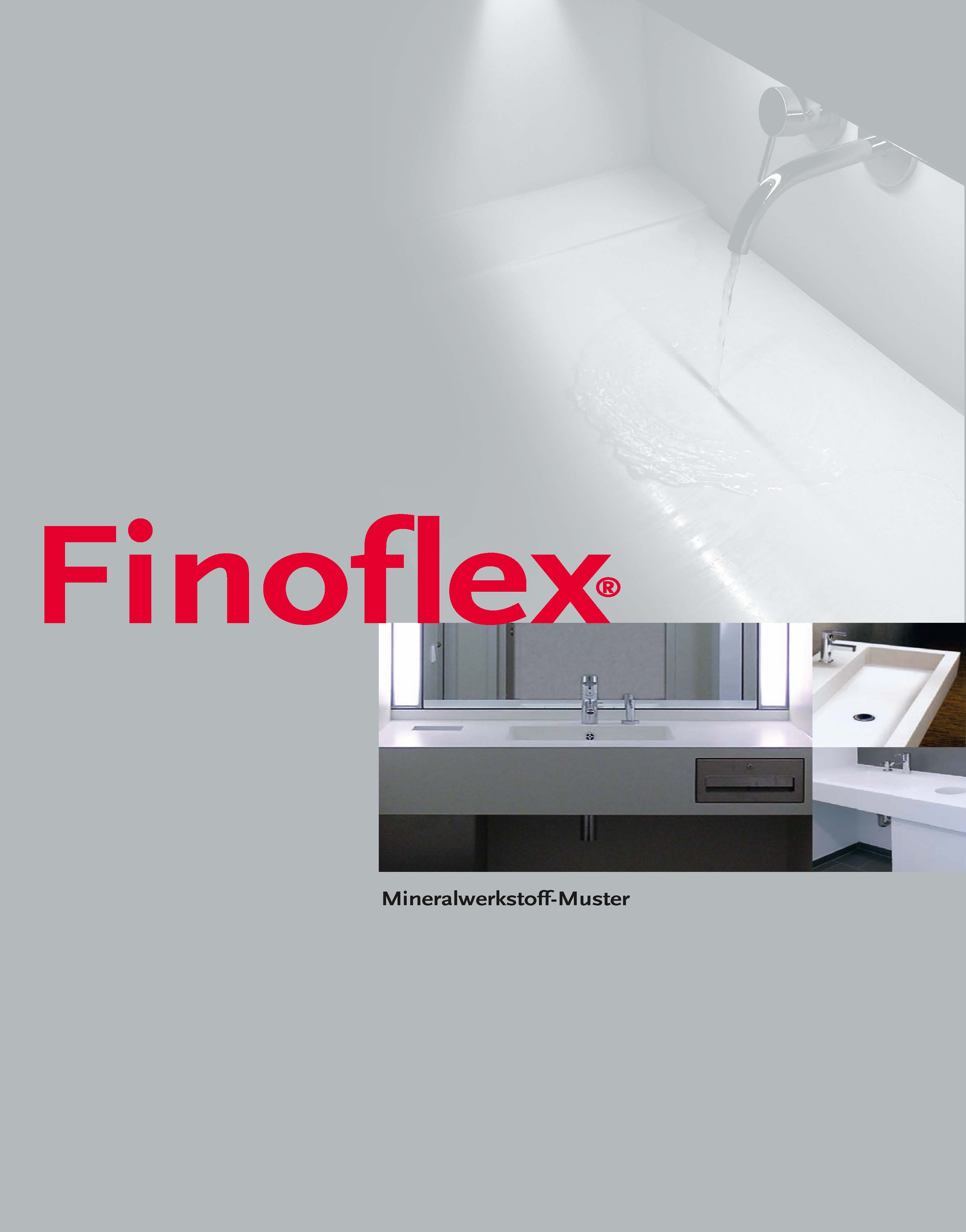 Finoflex Mineralwerkstoff Musterkollektion
